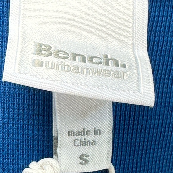 Bench 3/4 Sleeve Lightweight Open Front Cardigan - Blue - size Small - Picture 6 of 9